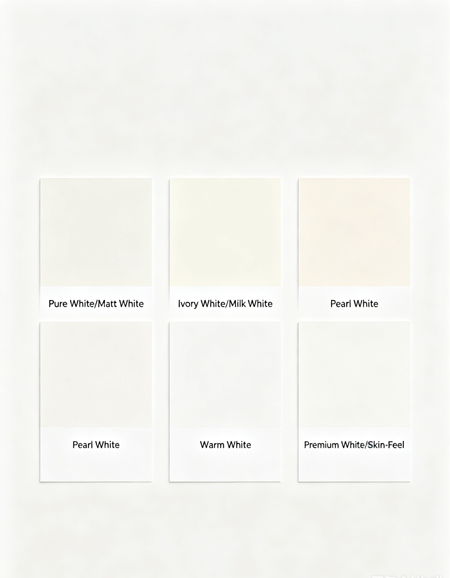 Woodgrain Colors Chart