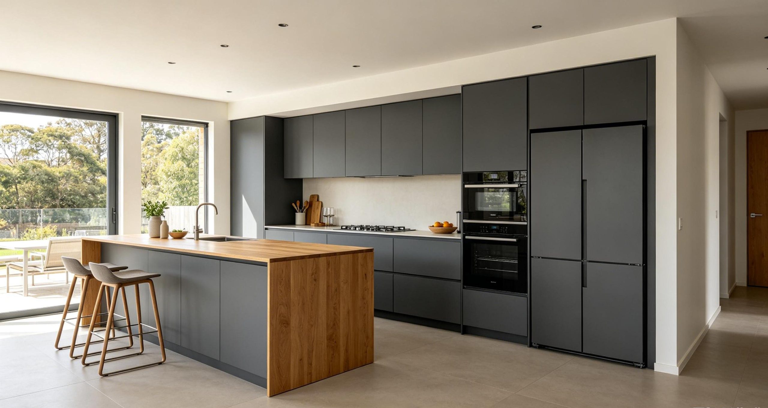 Built‑In Appliance Kitchen Cabinet
