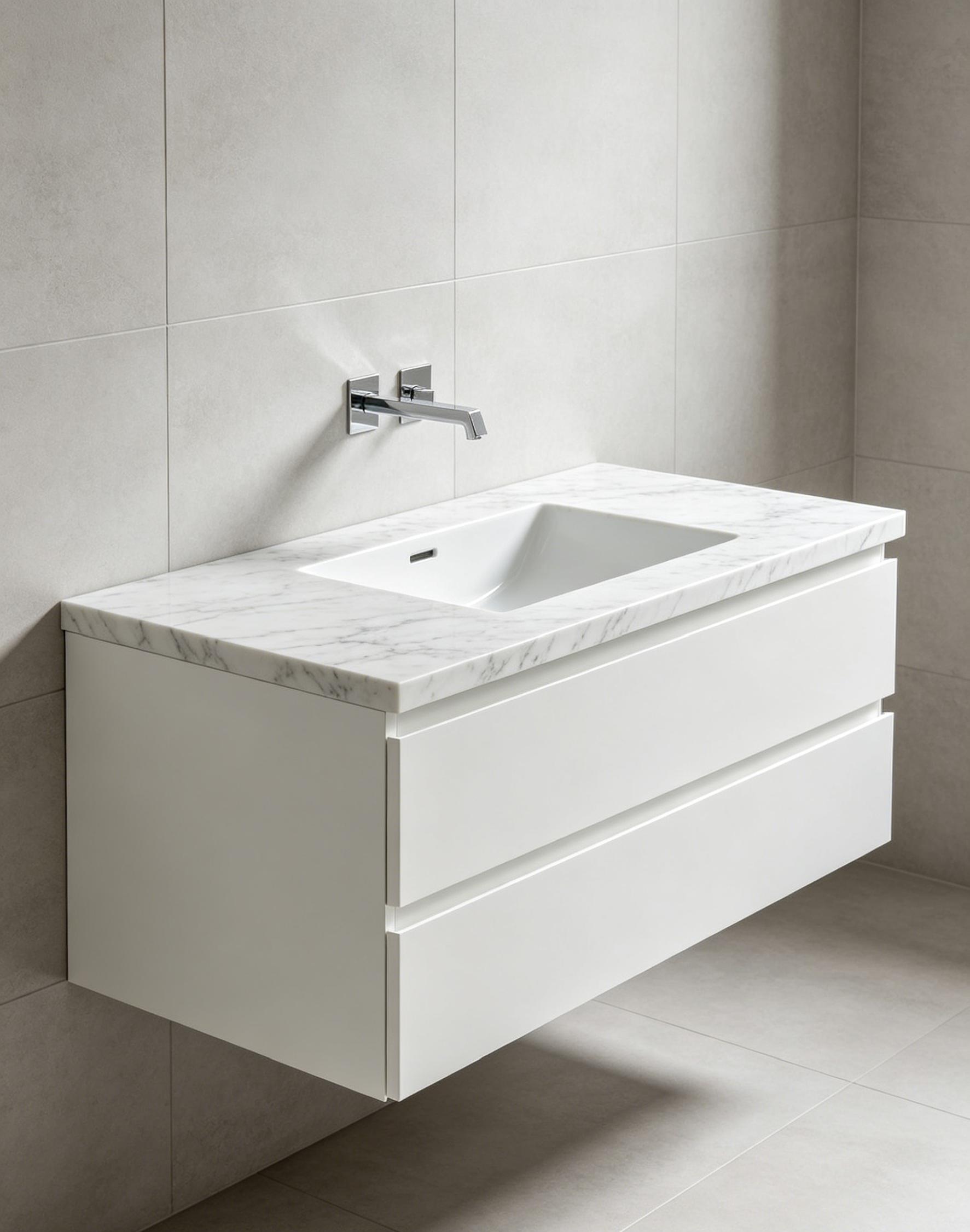 Wall‑Mounted Bathroom Vanities