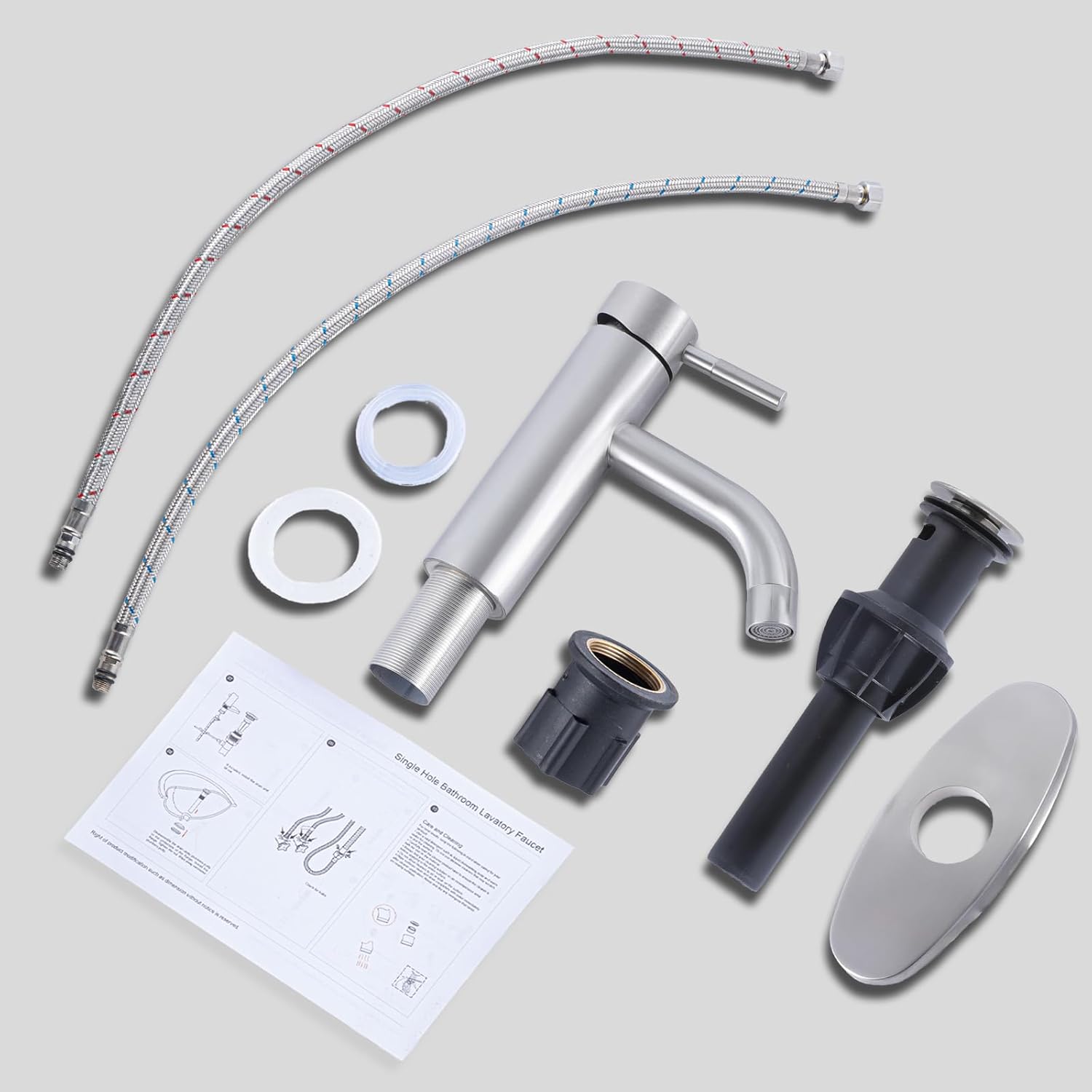Complete faucet installation kit