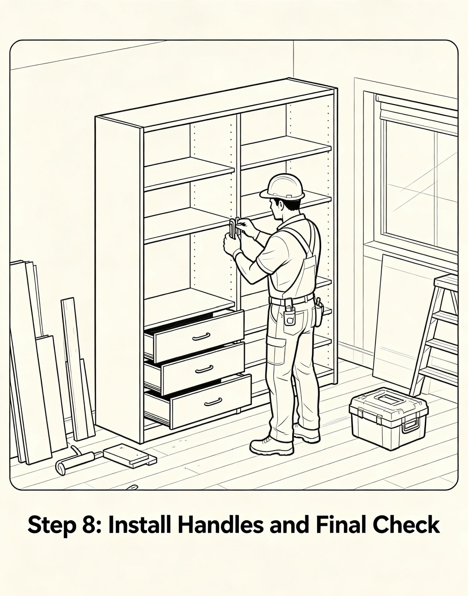 Install Handles and Final Check