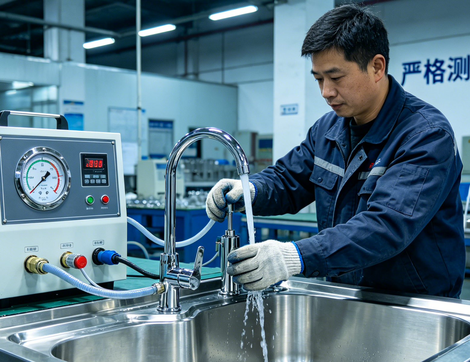 4. Water Pressure Testing
