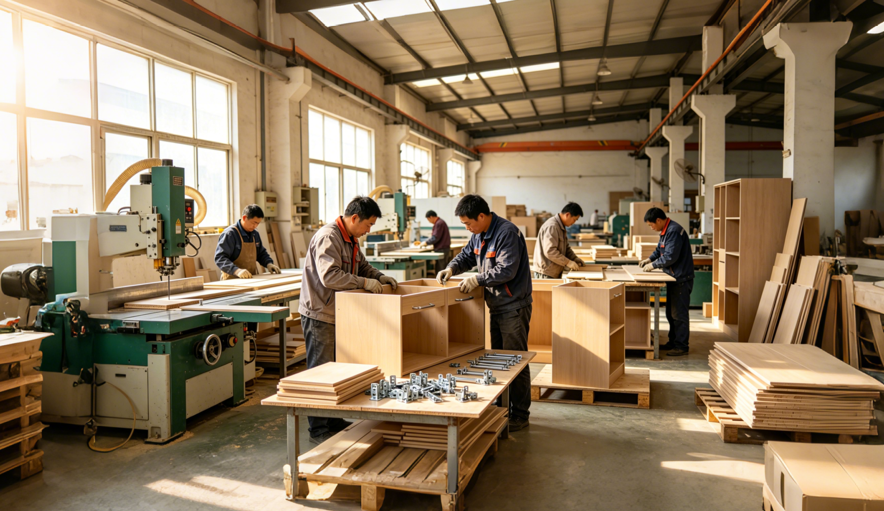 Furniture production workshop