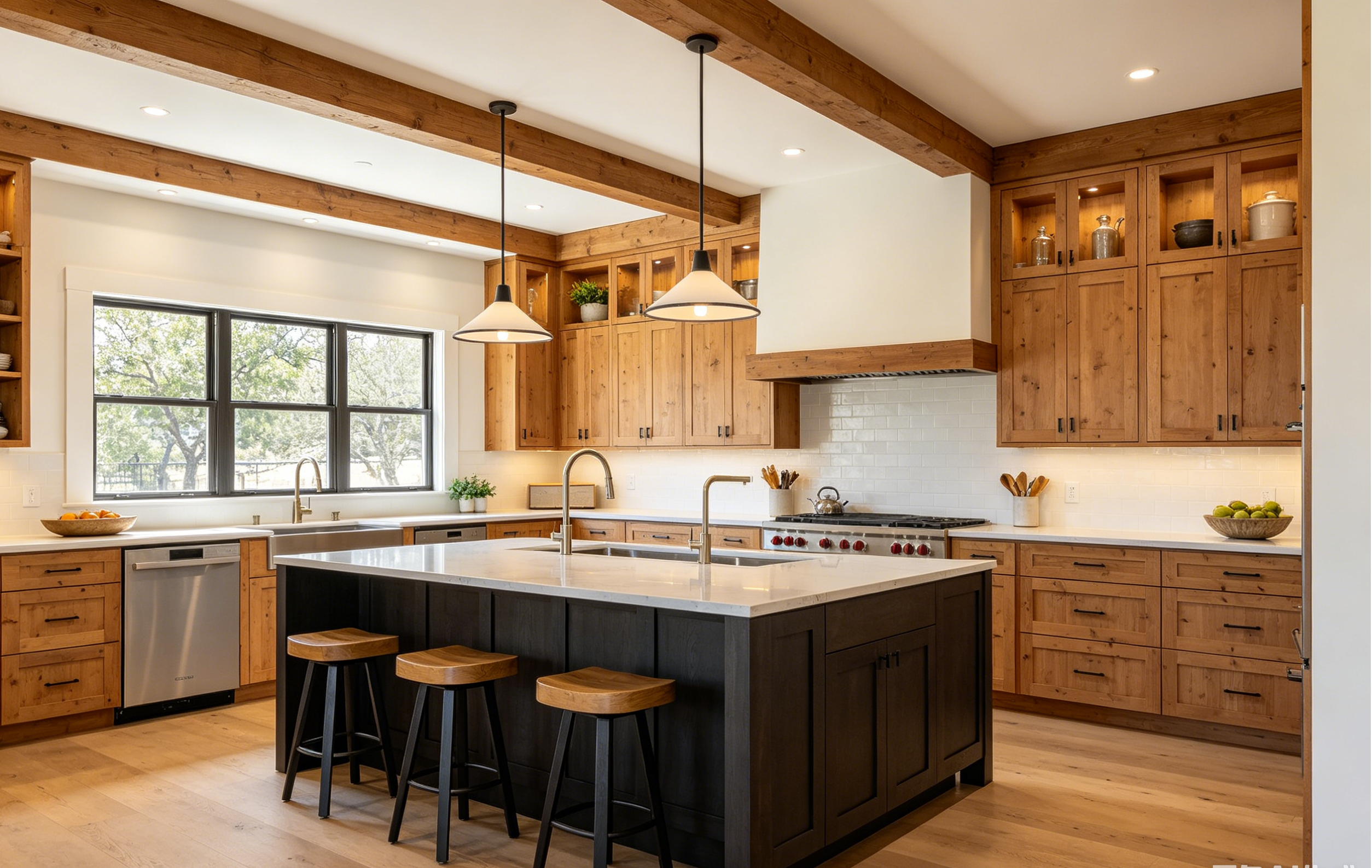 Dual kitchen design Austin Texas