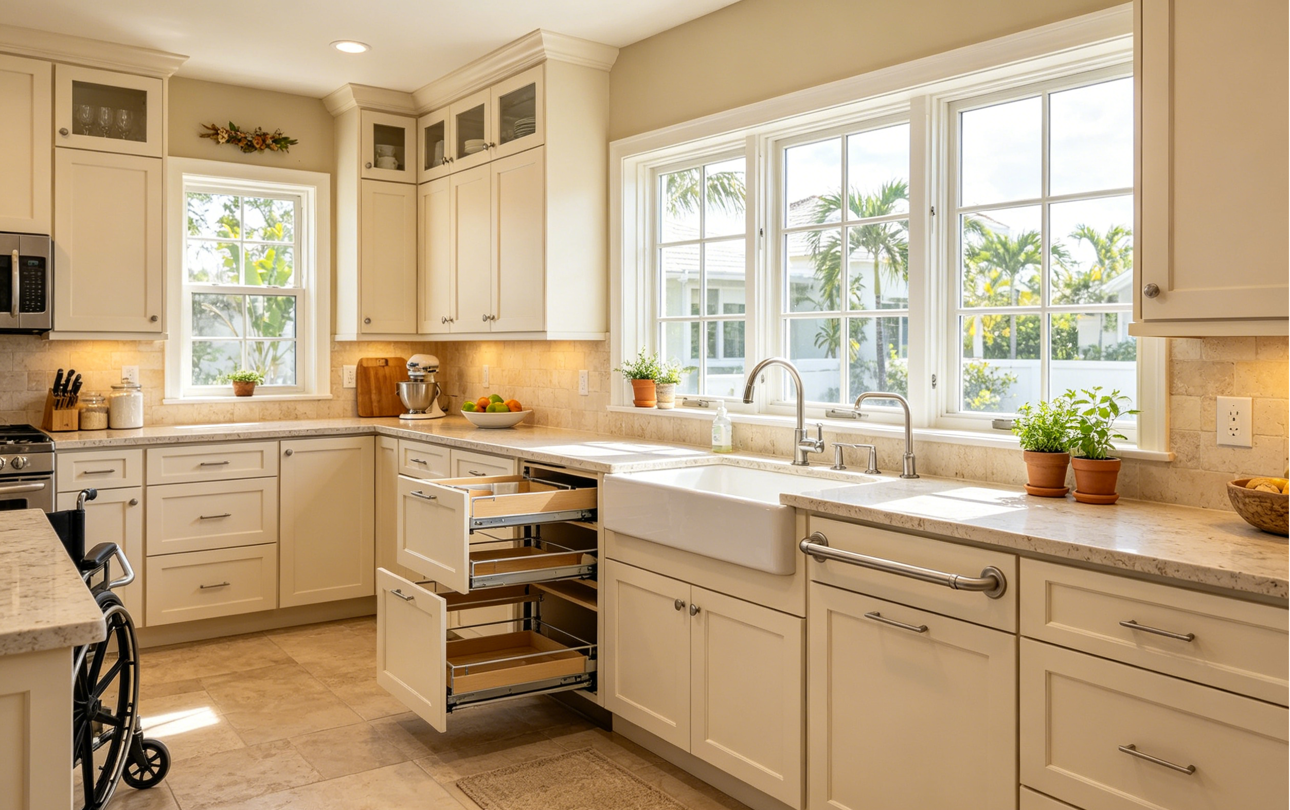 Accessible kitchen Miami Florida